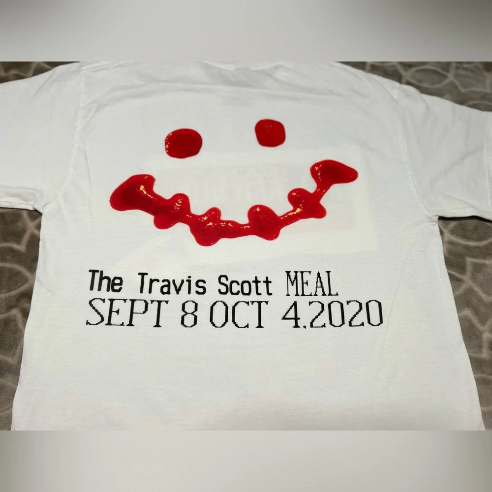 Cactus Jack x McDonald’s “Fancy Ketchup” Tee by Travis Scott - Picture 6 of 9